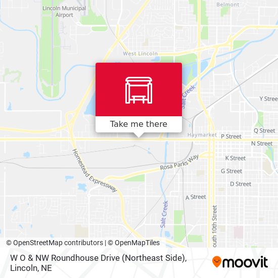 Mapa de W O & NW Roundhouse Drive (Northeast Side)