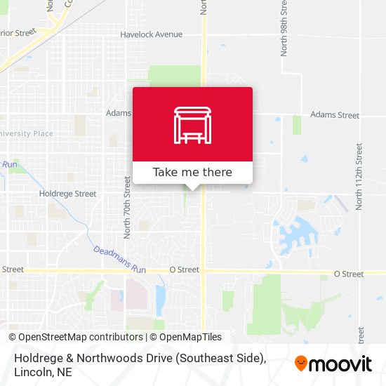 Holdrege & Northwoods Drive (Southeast Side) map