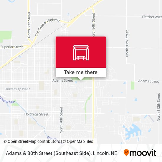 Adams & 80th Street (Southeast Side) map