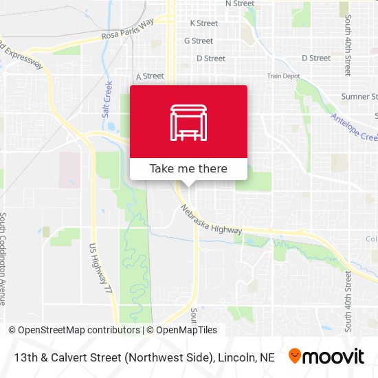 Mapa de 13th & Calvert Street (Northwest Side)