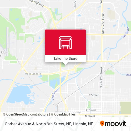 Garber Avenue & North 9th Street, NE map