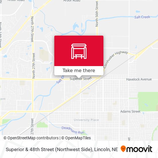 Superior & 48th Street (Northwest Side) map