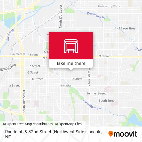 Mapa de Randolph & 32nd Street (Northwest Side)