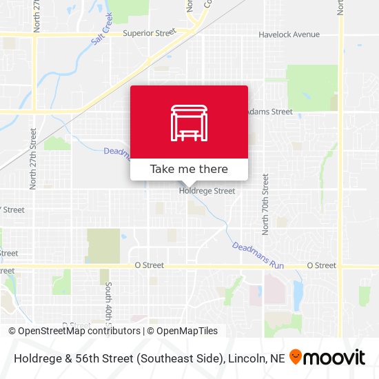 Holdrege & 56th Street (Southeast Side) map