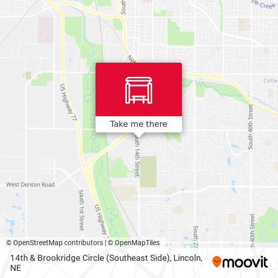 14th & Brookridge Circle (Southeast Side) map