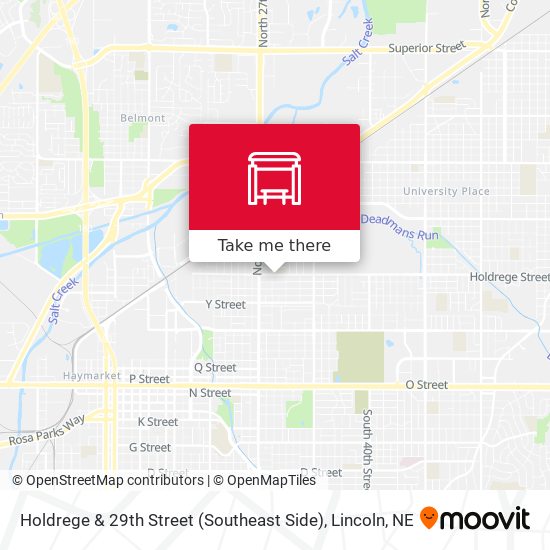 Holdrege & 29th Street (Southeast Side) map