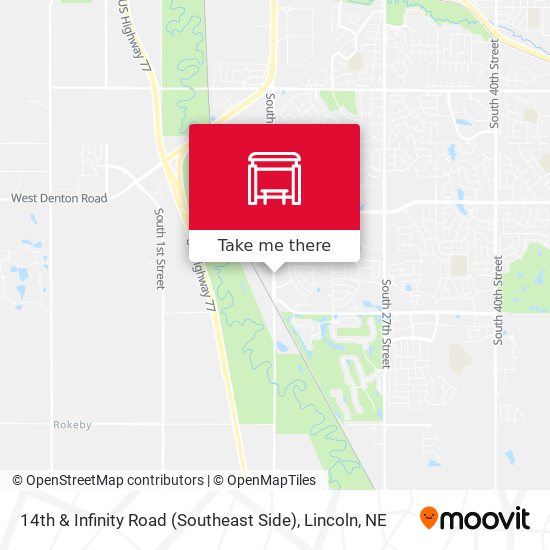 14th & Infinity Road (Southeast Side) map