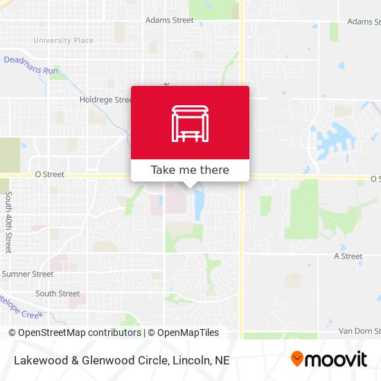 Lakewood  & Glenwood Circle map