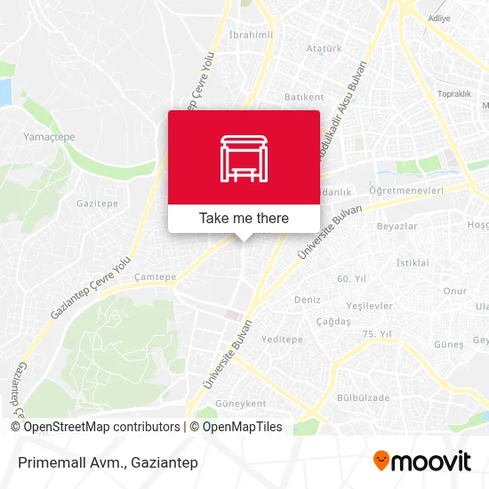 Primemall Avm. map