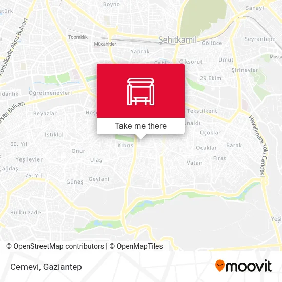 Cemevi map