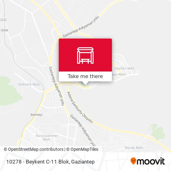 10278 - Beykent C-11 Blok map