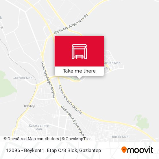 12096 - Beykent1. Etap C / 8 Blok map