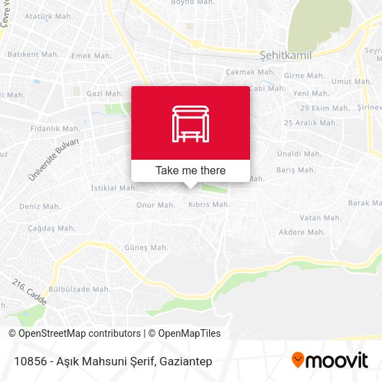 10856 - Aşık Mahsuni Şerif map