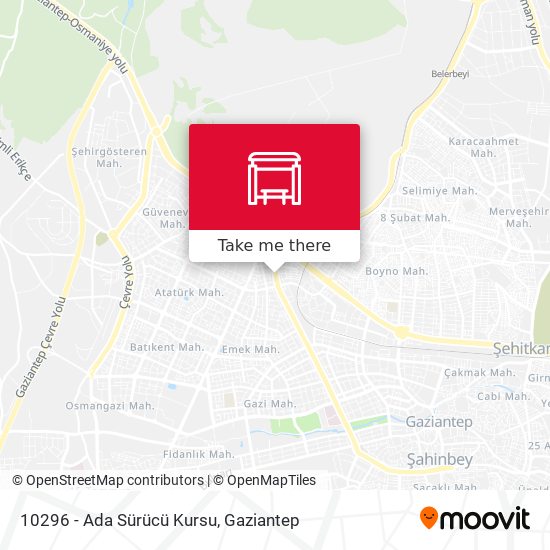 10296 - Ada Sürücü Kursu map