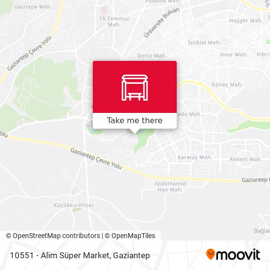 10551 - Alim Süper Market map