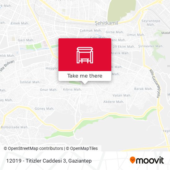 12019 - Titizler Caddesi 3 map