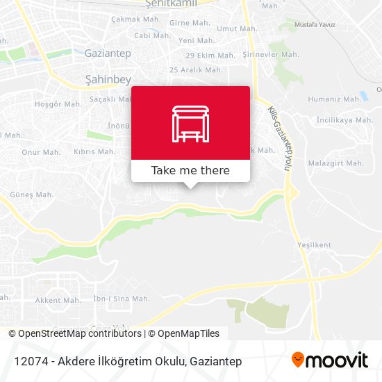 12074 - Akdere İlköğretim Okulu map