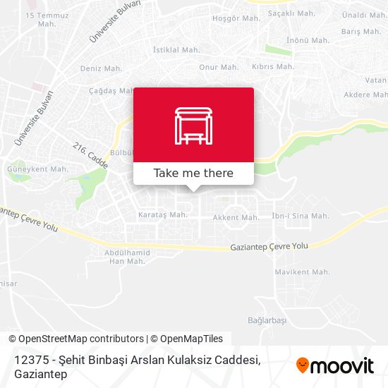 12375 - Şehit Binbaşi Arslan Kulaksiz Caddesi map