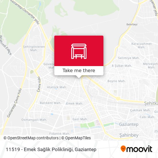 11519 - Emek Sağlik Polikliniği map