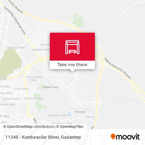 11340 - Kunduracilar Sitesi map