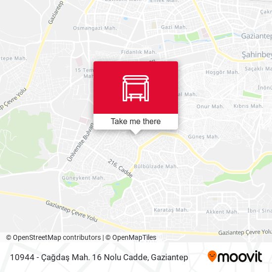 10944 - Çağdaş Mah. 16 Nolu Cadde map