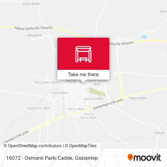 16072 - Osmanli Parki Cadde map