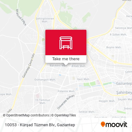 10053 - Kürşad Tüzmen Blv. map