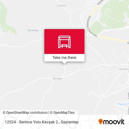 12524 - Serince Yolu Kavşak 2. map