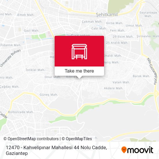 12470 - Kahvelipınar Mahallesi 44 Nolu Cadde map