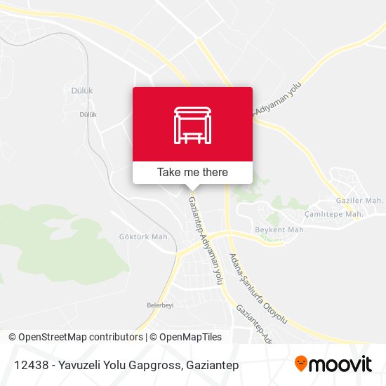 12438 - Yavuzeli Yolu Gapgross map