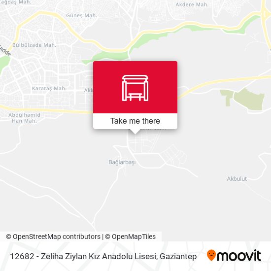 12682 - Zeliha Ziylan Kız Anadolu Lisesi map