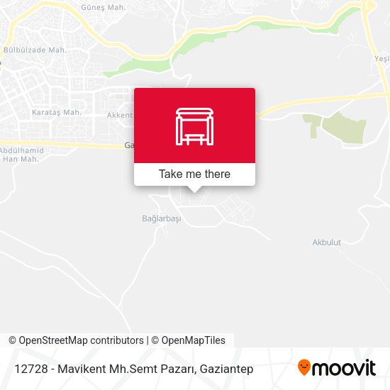 12728 - Mavikent Mh.Semt Pazarı map