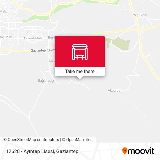 12628 - Ayıntap Lisesi map