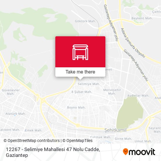 12267 - Selimiye Mahallesi 47 Nolu Cadde map