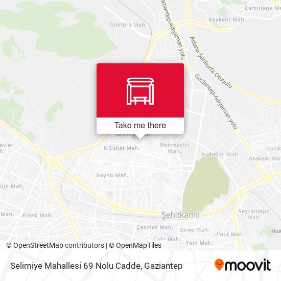Selimiye Mahallesi 69 Nolu Cadde map