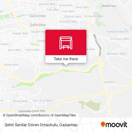 Şehit Serdar Gören Ortaokulu map