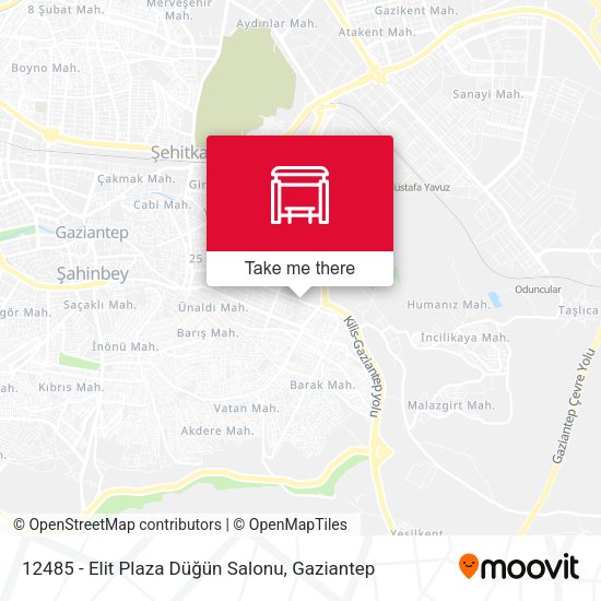 12485 - Elit Plaza Düğün Salonu map
