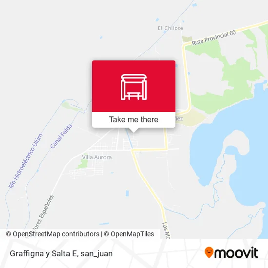 Graffigna y Salta E map