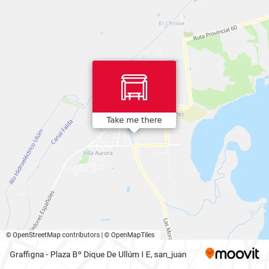 Graffigna - Plaza Bº Dique De Ullúm I E map