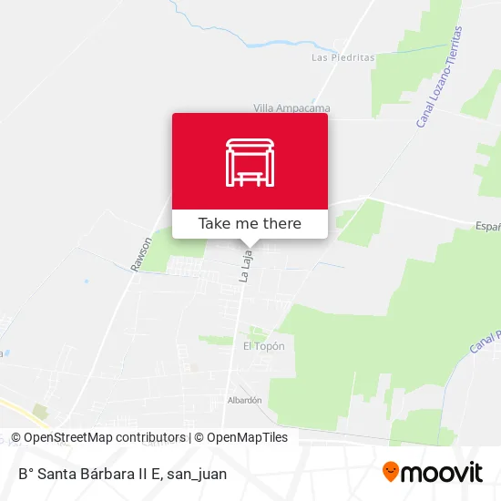 B° Santa Bárbara II E map