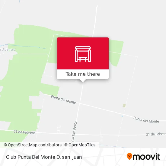 Club Punta Del Monte O map