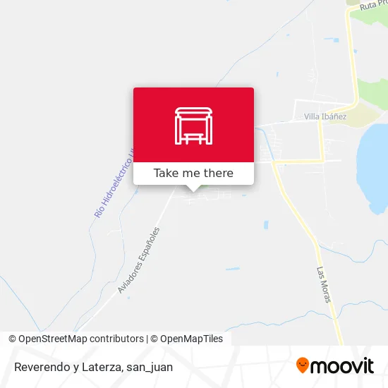 Reverendo y Laterza map