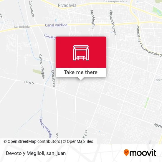 Devoto y Meglioli map