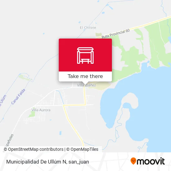 Municipalidad De Ullúm N map