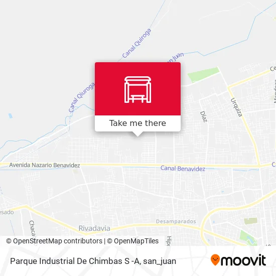 Parque Industrial De Chimbas S -A map