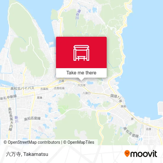 六万寺 map