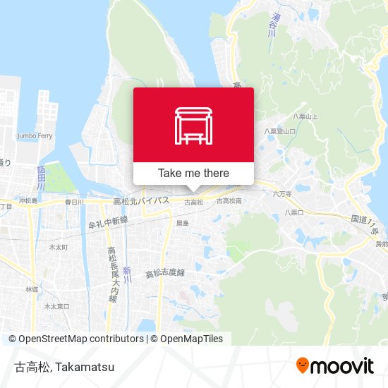 古高松 map