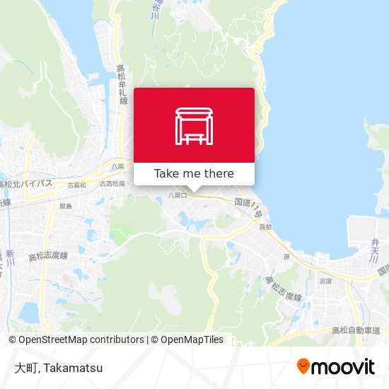 大町 map