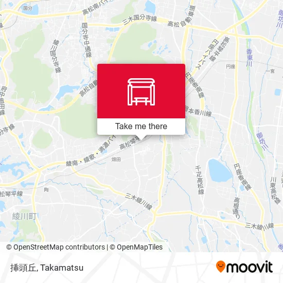挿頭丘 map