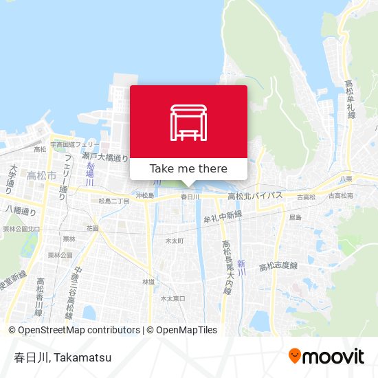 春日川 map